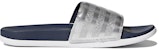 (Women) adidas Adilette Cloudfoam Plus 'Silver Blue' CG3411