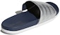 (Women) adidas Adilette Cloudfoam Plus 'Silver Blue' CG3411