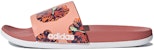 (W) adidas Adilette Cloudfoam Plus Graphic Slides 'Merah Jambu Karang' DB0442