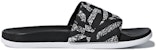 (W) adidas Adilette CloudFoam Plus Graphic Slides 'Hitam Teras' CG2820