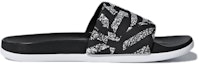 Order (W) adidas Adilette CloudFoam Plus Graphic Slides 'Hitam Teras' CG2820