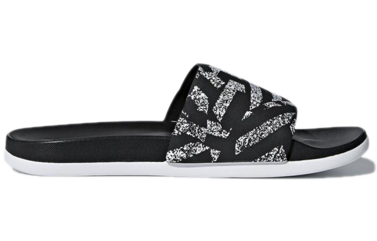 Order (W) adidas Adilette CloudFoam Plus Tongs Graphiques ''Core Black''. CG2820