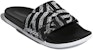(W) adidas Adilette CloudFoam Plus Graphic Slides 'Hitam Teras' CG2820