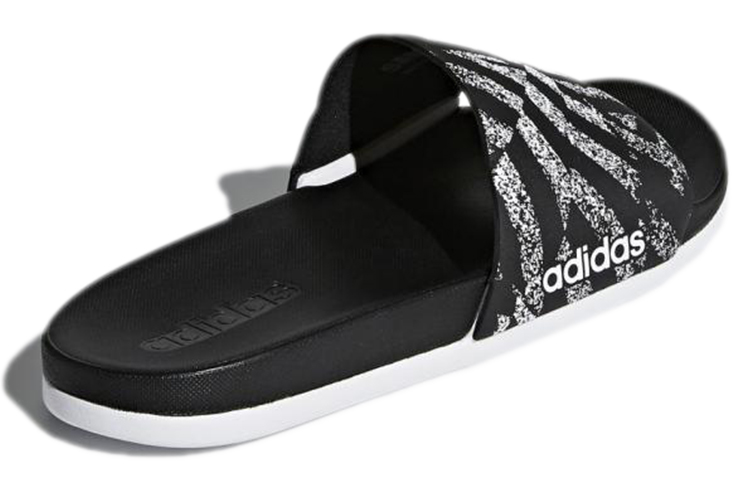 Shop (W) adidas Adilette CloudFoam Plus Tongs Graphiques ''Core Black''. CG2820