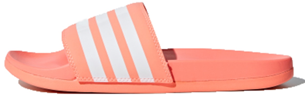 (Women) adidas Adilette Comfort 'Chalk Coral' B43528 Buy (Women) adidas Adilette Comfort 'Chalk Coral' B43528