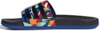 Buy (W) adidas Adilette Comfort 'Farm Rio Prints - Hitam Biru Diraja' FW7255