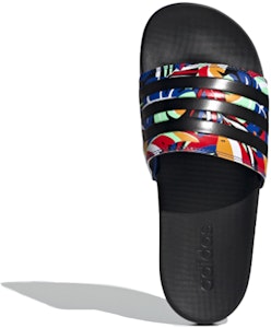 (W) adidas Adilette Comfort 'Farm Rio Estampado - Negro Azul Real' FW7255 Purchase (W) adidas Adilette Comfort 'Farm Rio Estampado - Negro Azul Real' FW7255