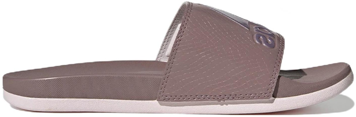 (Women) adidas Adilette Comfort Purple Slippers GX4298 Order (Women) adidas Adilette Comfort Purple Slippers GX4298