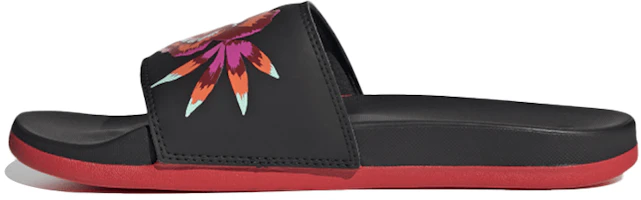 (Women) adidas Adilette Comfort Slide 'Black Floral' FZ1735 (Women) adidas Adilette Comfort Slide 'Black Floral' FZ1735