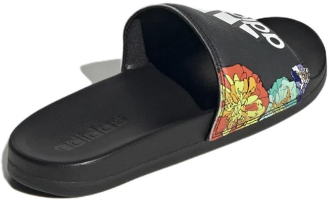 (Women) adidas Adilette Comfort Slide 'Black Floral' GW1049 Shop (Women) adidas Adilette Comfort Slide 'Black Floral' GW1049