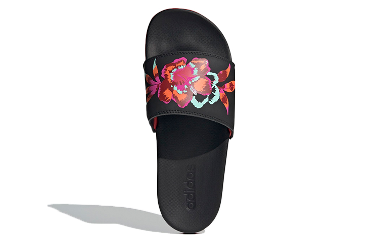 Purchase adidas Adilette 安慰系列 女款 黑紅 拖鞋