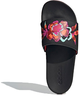 (Women) adidas Adilette Comfort Slide 'Black Floral' FZ1735 Purchase (Women) adidas Adilette Comfort Slide 'Black Floral' FZ1735
