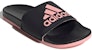 (W) adidas Adilette Comfort Slide 'Hitam Glow Merah Jambu' EG1866