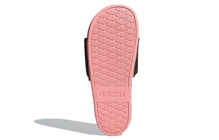 Purchase adidas Adilette舒適滑鞋 女版 黑粉色 拖鞋
