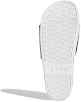 (W) adidas Adilette Comfort Slide 'Champagne Metallic' Sandal Kenyamanan FY7898 Details for (W) adidas Adilette Comfort Slide 'Champagne Metallic' Sandal Kenyamanan FY7898