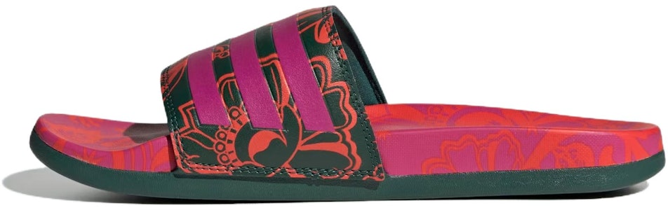 (W) 阿迪达斯 Adilette 舒适拖鞋 '花卉 - 巴希亚洋红' IE4965 Buy (W) 阿迪达斯 Adilette 舒适拖鞋 '花卉 - 巴希亚洋红' IE4965