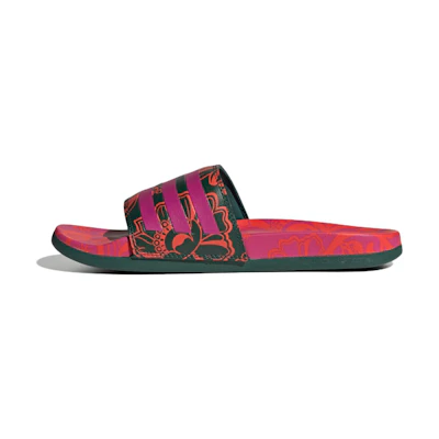 (W) adidas Adilette CMFT Slide 'Floral - Bahia Magenta'
