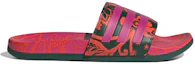 Order (女)adidas Adilette 舒適涼拖鞋「花卉 - 巴伊亞洋紅」IE4965