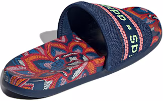 Shop (女性)adidas Adilette 舒適涼鞋 '花卉 - 神秘藍' GV7086