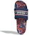 (W) adidas Adilette Comfort Slide 'Floral - Biru Misteri' GV7086
