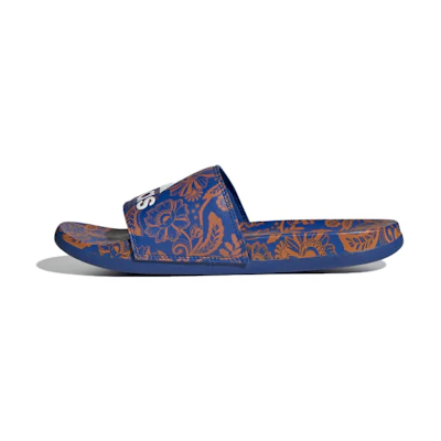(W) adidas Adilette CMFT Slide 'Floral - Royal Blue'