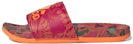 Buy (W) adidas Adilette Comfort Slide 'Floral - Signal Orange' - Slipper Bunga Oren GX4301
