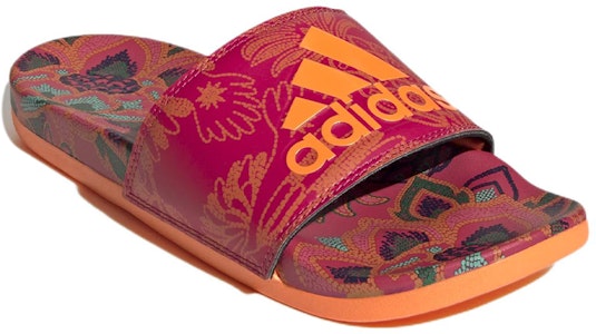 (W) adidas Adilette Comfort Slide 'Bunga - Jingga Sinyal' GX4301 Lookbook (W) adidas Adilette Comfort Slide 'Bunga - Jingga Sinyal' GX4301