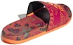 Shop (W) adidas Adilette Comfort Slide 'Floral - Signal Orange' - Slipper Bunga Oren GX4301