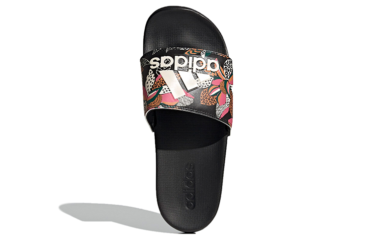 Purchase adidas Adilette Comfort Slides 女款 黑色彩繪 拖鞋