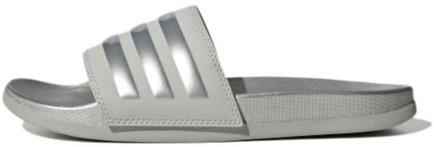(W) アディレッタ コンフォート スライド "グレーシルバーメタリック" H03619 Buy (W) アディレッタ コンフォート スライド "グレーシルバーメタリック" H03619