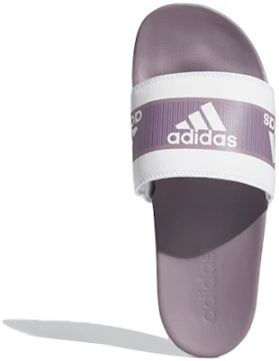adidas Adilette 舒適感 紫白色 Purchase adidas Adilette 舒適感 紫白色