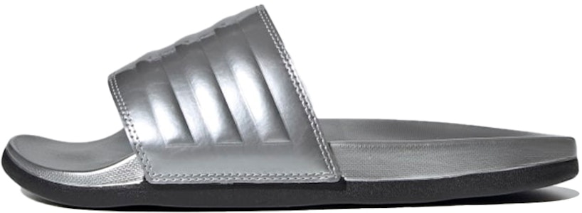 (W) 阿迪达斯阿迪莱特舒适拖鞋 '银色金属' FW7683 Buy (W) 阿迪达斯阿迪莱特舒适拖鞋 '银色金属' FW7683