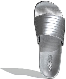 (W) 阿迪达斯阿迪莱特舒适拖鞋 '银色金属' FW7683 Purchase (W) 阿迪达斯阿迪莱特舒适拖鞋 '银色金属' FW7683