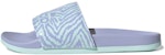 (W) adidas Adilette Comfort Slide 'Zebra Violet Mint' GZ2915