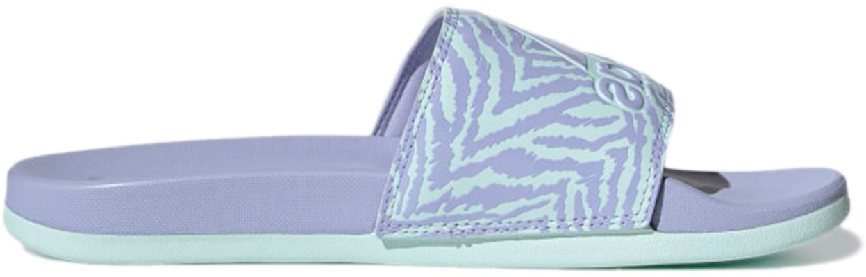 (Women) adidas Adilette Comfort Slide 'Violet Mint Zebra' GZ2915 Order (Women) adidas Adilette Comfort Slide 'Violet Mint Zebra' GZ2915