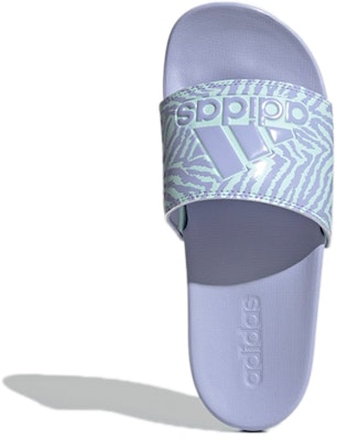 (Women) adidas Adilette Comfort Slide 'Violet Mint Zebra' GZ2915 Purchase (Women) adidas Adilette Comfort Slide 'Violet Mint Zebra' GZ2915