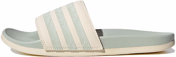 (Women) adidas Adilette Comfort Slide 'White Linen Green' H03620 (Women) adidas Adilette Comfort Slide 'White Linen Green' H03620
