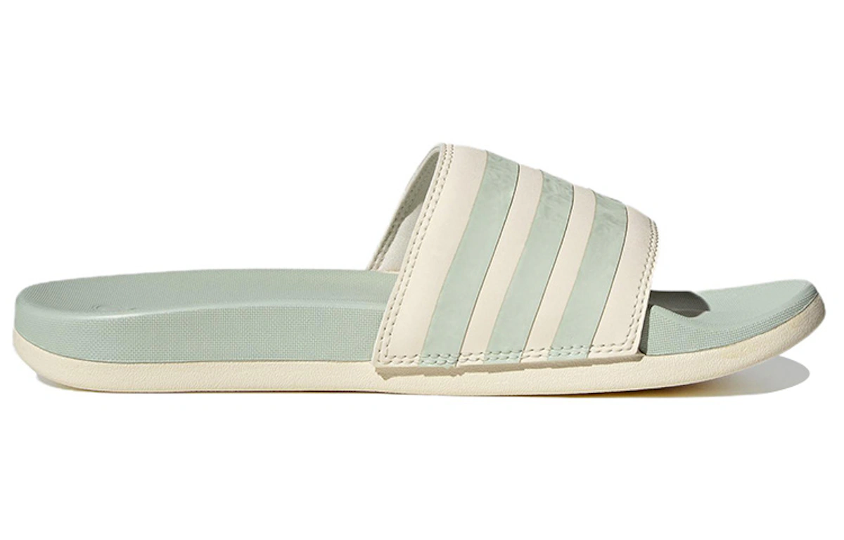 (Women) adidas Adilette Comfort Slide 'White Linen Green'