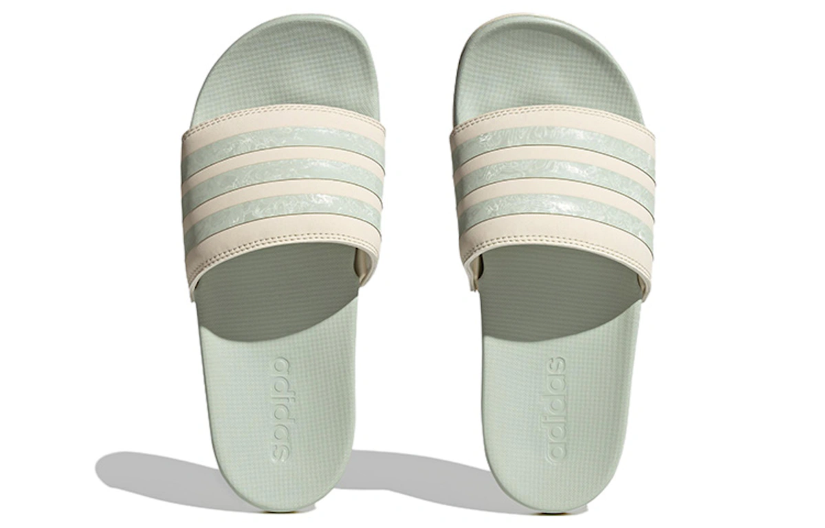 (Women) adidas Adilette Comfort Slide 'White Linen Green'
