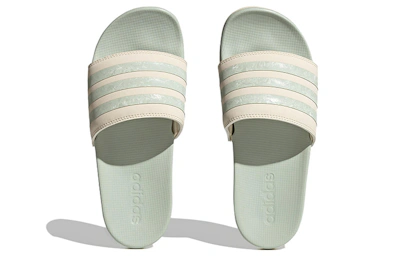 (Women) adidas Adilette Comfort Slide 'White Linen Green'