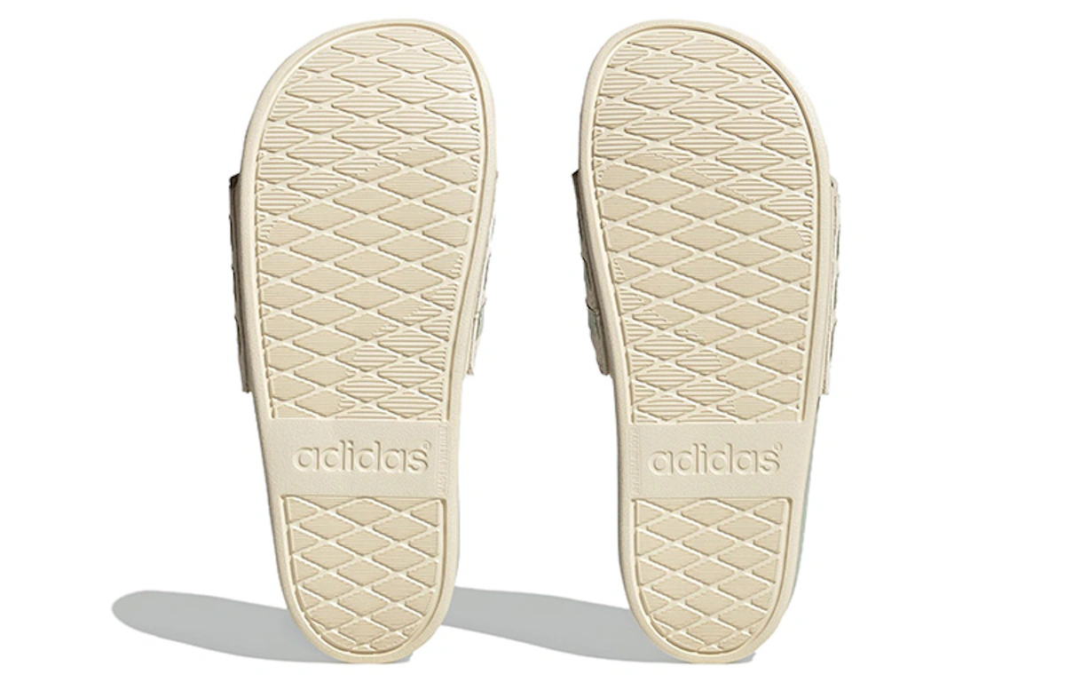 (Women) adidas Adilette Comfort Slide 'White Linen Green'