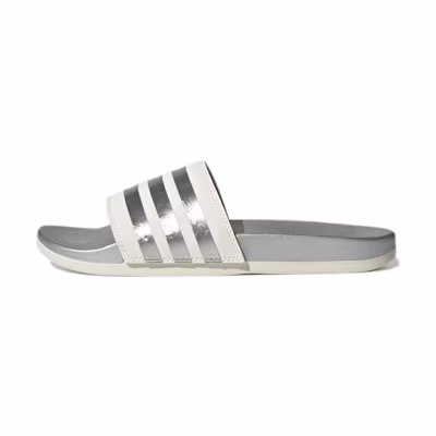 (W) adidas Adilette CMFT Slide 'White Matte Silver'