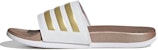 (W) adidas Adilette Comfort Slide 'Putih Emas Matte' H03618