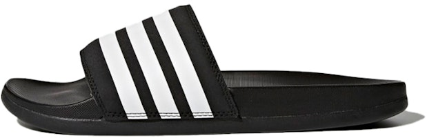 (Women) adidas Adilette Comfort Slides 'Core Black White' AP9966 (Women) adidas Adilette Comfort Slides 'Core Black White' AP9966