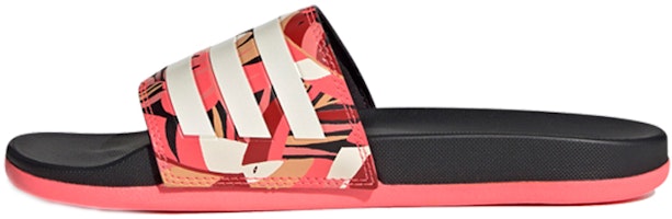 (Women) adidas Adilette Comfort Slides 'Farm Rio Print' FW7256 (Women) adidas Adilette Comfort Slides 'Farm Rio Print' FW7256