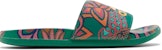 (W) adidas Adilette Comfort Slides 'Floral - Hijau Bold' GX4302