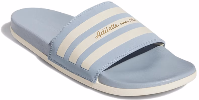 (Women) adidas Adilette Comfort Slides 'Light Blue' GX4300 Lookbook (Women) adidas Adilette Comfort Slides 'Light Blue' GX4300