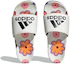 Shop (W) adidas Adilette Comfort Slides ''Blanc Cassé Noir Core'' IE4971