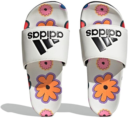 (Women) adidas Adilette Comfort Slides 'Off White Core Black' IE4971 Shop (Women) adidas Adilette Comfort Slides 'Off White Core Black' IE4971