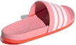 Shop (Women) adidas Adilette Comfort Slides 'Super Pop Red' FY7848